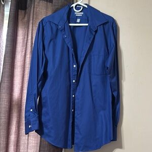 Van Heusen Men's Blue Dress Shirt